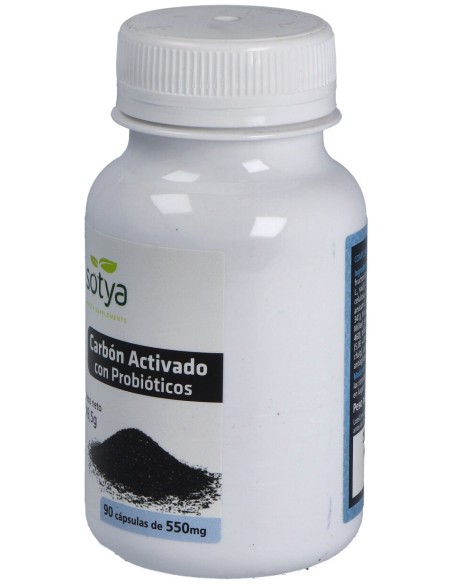 Sotya Carbón Vegetal Probiótico 550Mg 60Cáps