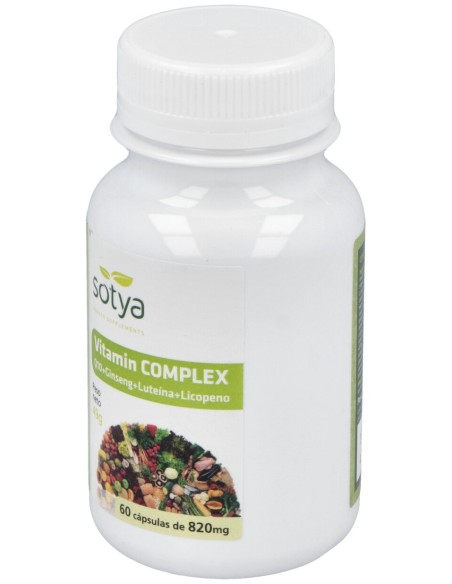 Sotya Vitamin Complex 820Mg 60Cáps