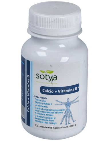 Calcio Vit.D3 Masticable 1Gr.100Comp.