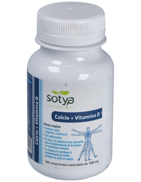 Calcio Vit.D3 Masticable 1Gr.100Comp.