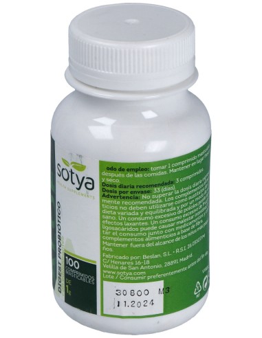 Sotya Aloe Vera Plus 100Comp Masticables