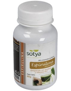 Sotya Espirulina 400Mg 200Caps
