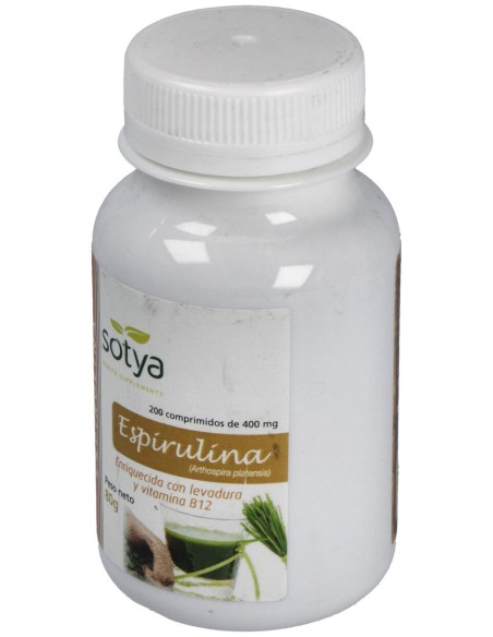 Sotya Espirulina 400Mg 200Caps