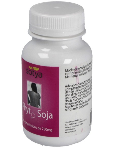 Sotya Concentrado De Soja 750Mg 80Comp