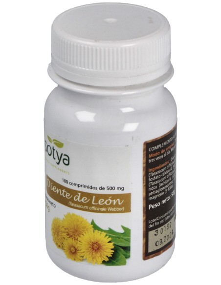 Sotya Diente De León 500Mg 100Comp