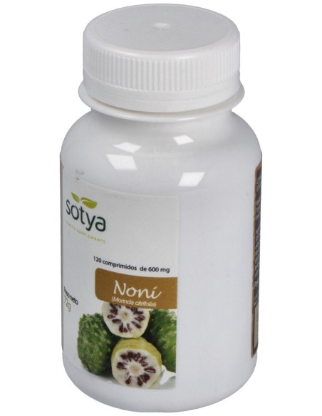 Noni 600 Mg Sotya 120 Comprimidos