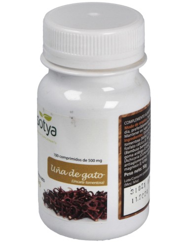 Sotya Uña De Gato 500Mg 100Comp
