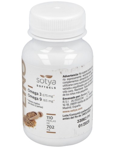 Sotya Aceite De Lino 110 Perlas
