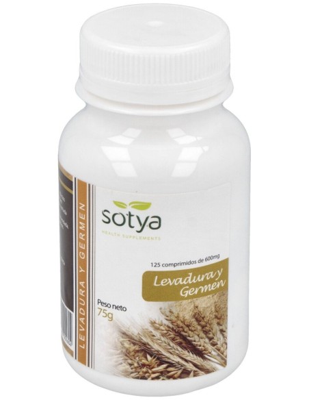 Sotya Levadura De Cerveza + Germen De Trigo 125Comp