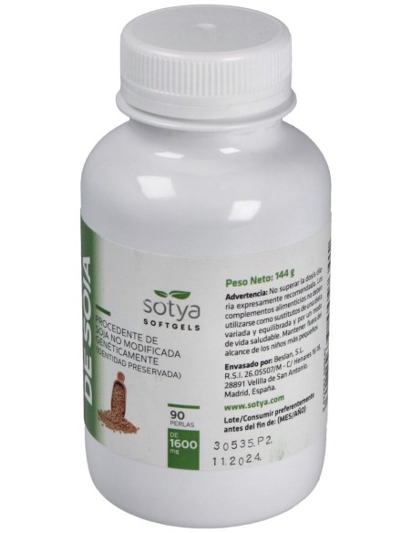 Sotya Lecitina De Soja 1200Mg 90 Perlas