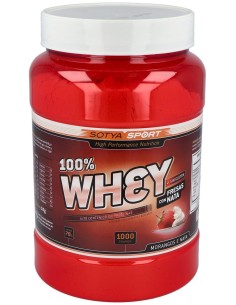Proteinas Whey Protein 83% Fresa Y Nata 1Kg.