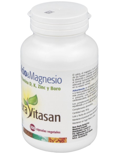 Calcio & Magnesio+D+Zinc+Boro 100Cap.
