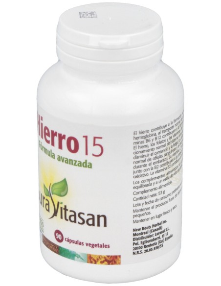 Hierro 15 90Cap.
