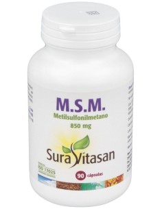 M.S.M. (Metil Sulfonil Metano) 90Cap.