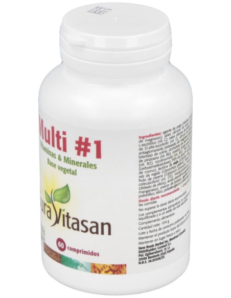 Multi 1 Vitamins & Minerals 60Comp.