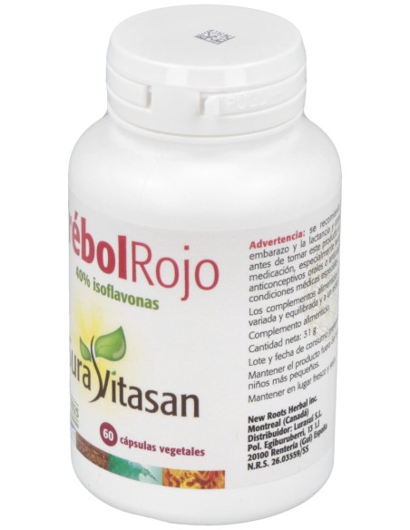 Trebol Rojo 40% Isoflavonas 60Cap.