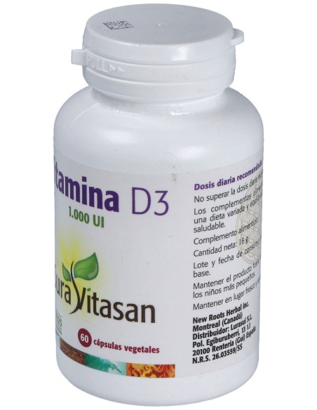 Vitamina D3 60Cap.