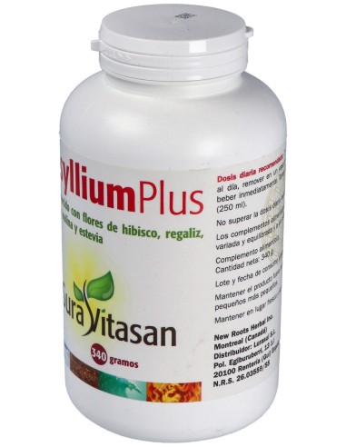 Psyllium Plus Enriquecido Con F.O.S Polvo 340Gr.