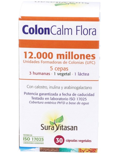 Colon Calm Flora 30Cap. (Refrigeracion)