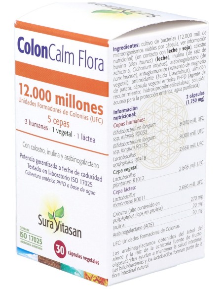 Colon Calm Flora 30Cap. (Refrigeracion)
