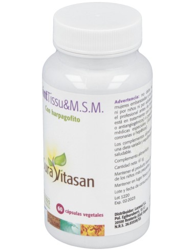 Yoint-Tissu Y M.S.M. Con Harpagophytum 60Cap.