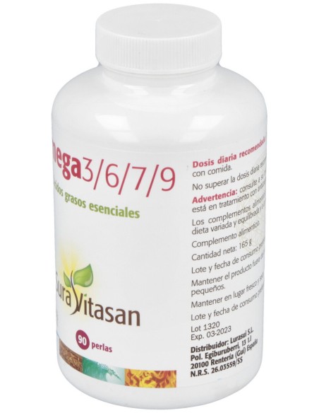 Omega 3-6-7-9 90Cap.