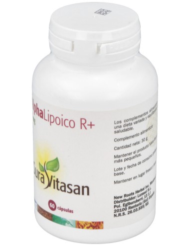 Alpha Lipoico R+ 60Cap.