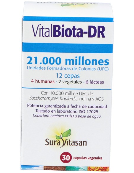 Vitalbiota-Dr 30Cap. (Refrigeracion)