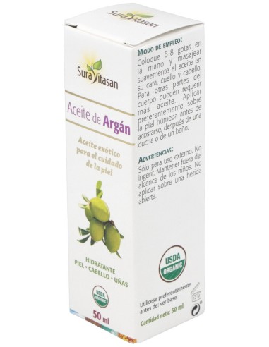 Aceite De Argan Bio 50Ml.