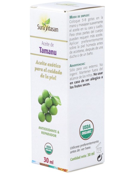 Aceite De Tamanu Bio 30Ml.