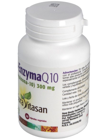 Co-Enzyma Q10 300Mg. Ubiquinona 30Cap.
