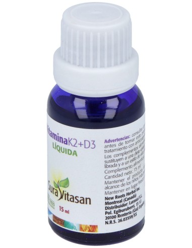 Vitamina K2 + D3 15Ml.