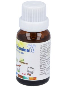 Vitamina D3 Peques 15Ml.