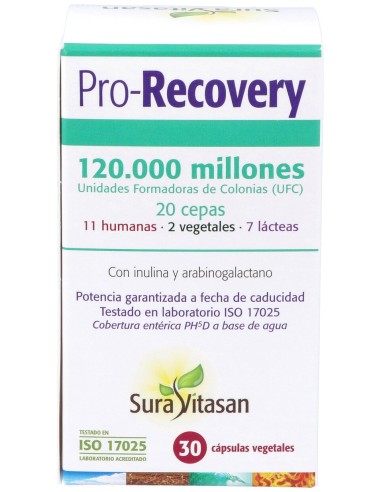 Pro-Recovery 30Cap. (Refrigeracion)