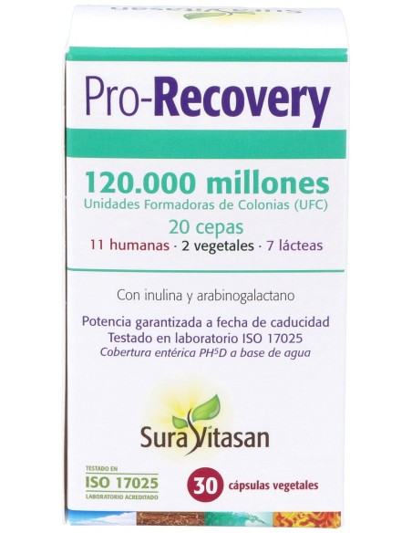 Pro-Recovery 30Cap. (Refrigeracion)