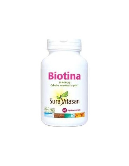 Biotina 10000Mcg 60Vcap.