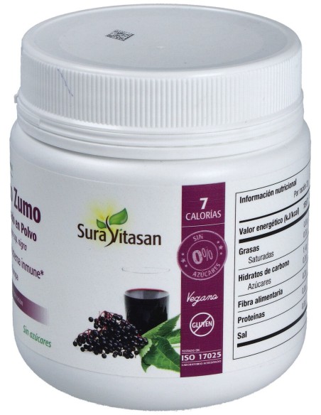 Sauco Zumo Concentrado En Polvo 100Gr.