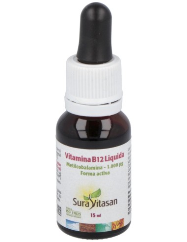 Vitamina B12 Liquida 15Ml.