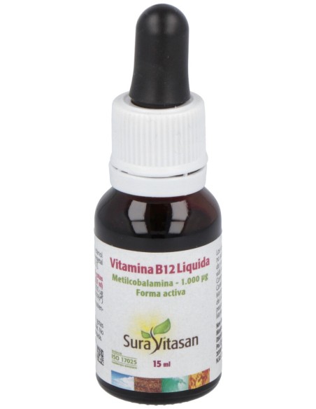 Vitamina B12 Liquida 15Ml.