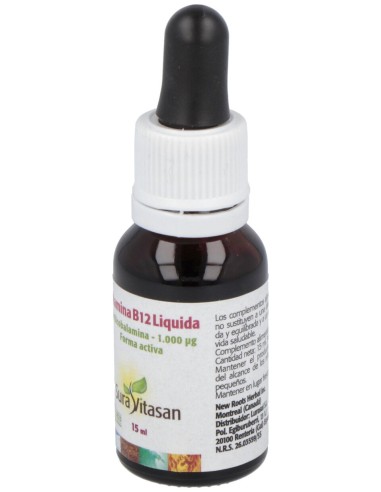 Vitamina B12 Liquida 15Ml.