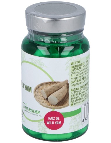 Naturlider Wild Yam Std 60Caps