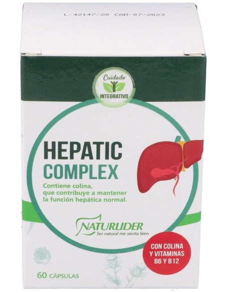 Naturlider Hepatic Complex 60 Caps