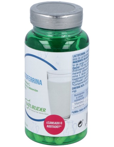 Lactoferrina - Naturlíder - 60 Cápsulas Vegetales