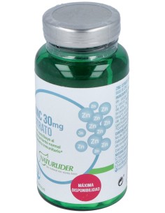 Naturlider Zinc Citrato 60Cáps