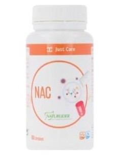 Nac N-Acetil-L-Cisteina 600Mg. 60Cap.Veg