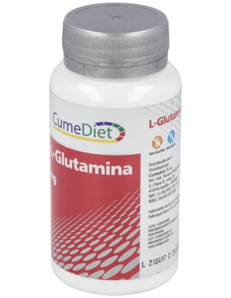 Cumediet L-Glutamina 90Caps
