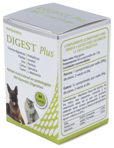 Digest Plus 60Comp. Veterinaria