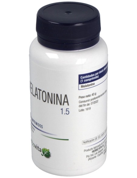 Herbovita Melatonina 1,5 90Comp