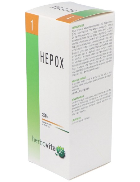 Herbovita Hepox Jarabe 250Ml