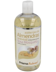 Aceite Almendras Dulce + Rosa Mosq 500 Ml Prisma